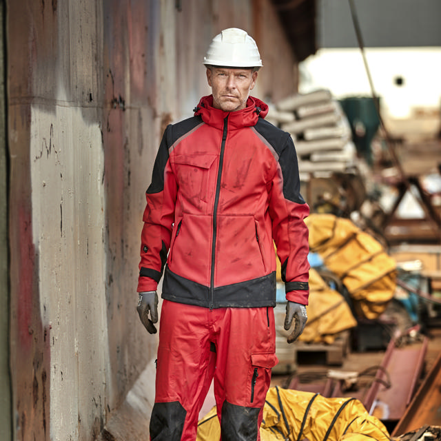 Working Xtreme Softshell Jakke med aftagelige ærmer