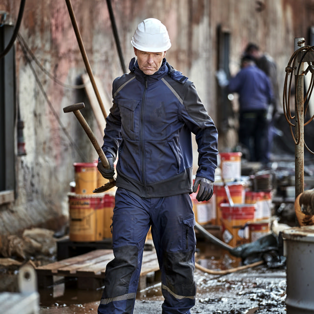 Working Xtreme Softshell Jakke med aftagelige ærmer