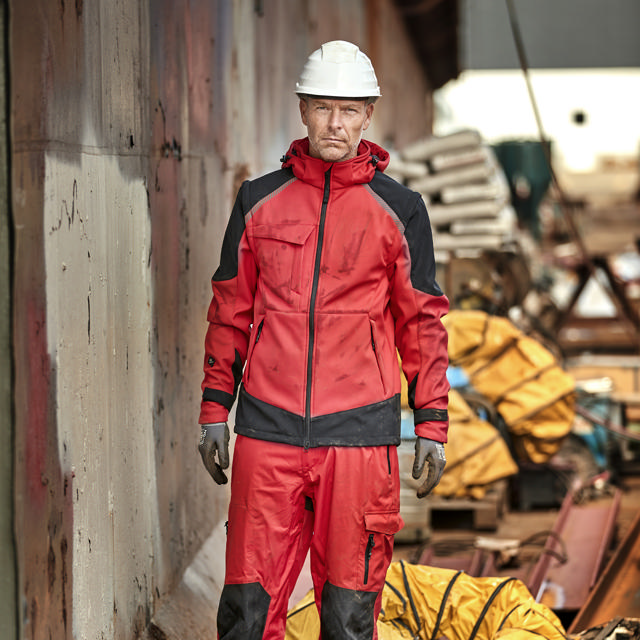 Working Xtreme Softshell Jakke med aftagelige ærmer