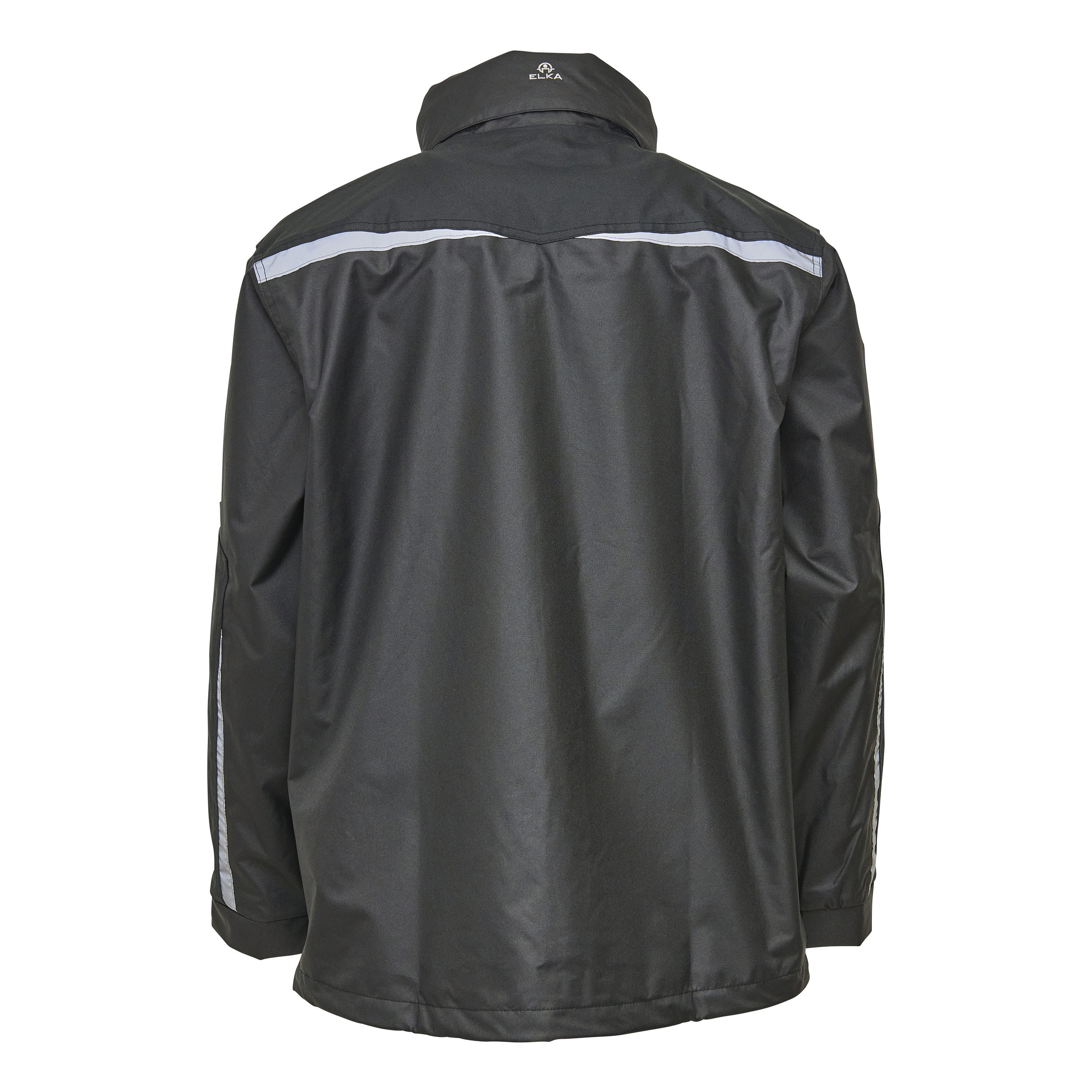 ELKA Working Xtreme Oxford Regnjakke med reflekser - Sort [010] / XS