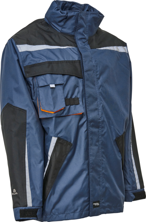 Working Xtreme Oxford rain jacket with reflective tape