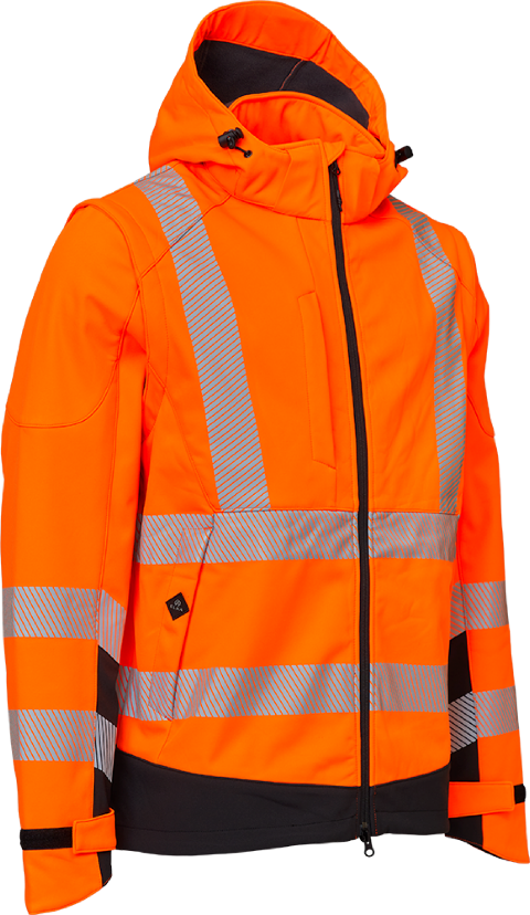 Visible Xtreme Softshell Jacket with detachable sleeves
